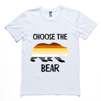 Choose the Bear T Shirt (White) Thumbnail